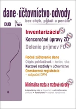 DUO 1/2024 – Dane, účtovnictvo, odvody bez chýb, pokút a penále - Ján Mintál, Ladislav Hrtánek, Miroslava Brnová, Jarmila Strählová, Anton Kole...