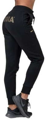 Nebbia Gold Classic Sweatpants Black S Fitness nohavice