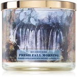 Bath & Body Works Fresh Fall Morning vonná sviečka 411 g