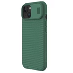 Silikonový kryt Nillkin CamShield PRO pro Apple iPhone 15, tmavě zelená
