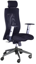 ALBA kancelářská židle LEXA XL+3D podhlavník, černá