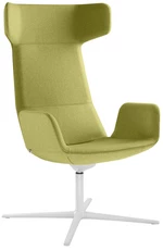 LD SEATING Designové křeslo FLEXI LOUNGE,FL-XLBR-RA-N0, houpací mechanika