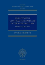 Employment Contracts and Private International Law