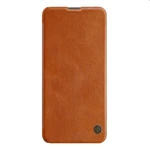 Puzdro Nillkin Qin Book pre Xiaomi Mi 10T/10T Pro, hnedé