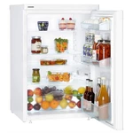 Chladnička Liebherr T 1700 biela jednodverová chladnička • výška 85 cm • objem chladiacej časti 149 l • energetická trieda F • VitaminBox • možnosť zm