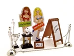 Car Show Trophy Set For 1/24 Scale Model Cars by Kinsfun