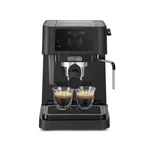 Espresso DeLonghi Stilosa EC 230.BK čierne pákový kávovar • tlak čerpadla 15 bar • parná tryska • pripravíte espresso, cappuccino, latte • odnímateľná