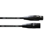 Mikrofónny kábel Cordial 5 m REAN XLR-F / XLR-M 5 m čierna XLR (F) / XLR (M)