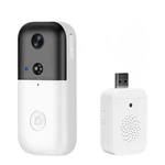 INQMEGA WIFI Doorbell Camera 140° Viewing Angle Video CallsAlarm Push PIR Detection Home Security Camera Low Power Con