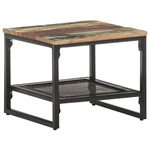 Side Table 15.7"x15.7"x13.8" Solid Reclaimed Wood