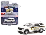 2018 Dodge Durango Pursuit White "United States Secret Service Police" Washington DC "Hot Pursuit" Special Edition 1/64 Diecast Model Car by Greenlig