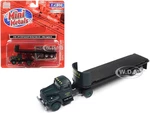 IH R-190 Tractor Truck with 32 Flatbed Trailer "Elkins Logging Co." 1/87 (HO) Scale Model by Classic Metal Works