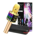 Wireless bluetooth Karaoke Microphone LED Lamp Controlled Perfect for Christmas Birthday Family Gathering Speech
