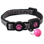 Obojek Active Cat Reflective XXS růžový 1x16-22cm