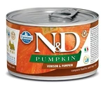 N&amp;D dog GF PUMPKIN konz. ADULT MINI venison - 140g