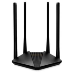 Router Mercusys MR30G (MR30G) čierny Wi-Fi router • bezdrôtový štandard 802.11ac • prenosová rýchlosť 867 Mbit/s (5 GHz) + 300 Mbit/s (2,4 GHz) • 4 sm