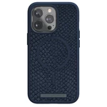 Kryt na mobil Njord Vatn na Apple iPhone 13 Pro (SL14151) modrý ochranný kryt na mobil • na iPhone 13 Pro • materiál: koža islandského lososa • norma 