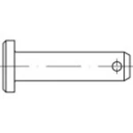 TOOLCRAFT  135909 čap (Ø x d) 16 mm x 55 mm  ocel glavanizované zinkom 1 ks