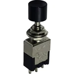TRU COMPONENTS TC-PA102A1BK tlačidlový spínač 250 V/AC 3 A 1 zap/zap s aretáciou    1 ks