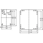 Schneider Electric NSYMM86 montážna doska (d x š) 750 mm x 550 mm pozinkovaná ocel  1 ks