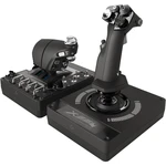 Logitech Gaming Pro Flight X56 Rhino joystick k leteckému simulátore USB PC čierna vr. posuvných regulátorov