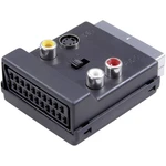 SpeaKa Professional SP-7870356 SCART / cinch / S-Video Y adaptér [1x zástrčka scart - 3x cinch zásuvka, zásuvka SCART, z