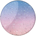 POPSOCKETS Glitter Morning Haze  stojan na mobil svetlomodrá, ružová, trblietavý efekt
