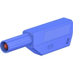 Stäubli SLS425-SE/M bezpečnostna lamelová zástrčka zástrčka, rovná Ø pin: 4 mm modrá 1 ks