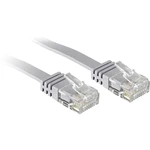 LINDY 47491 RJ45 sieťové káble, prepojovacie káble CAT 6 U/UTP 1.00 m sivá s ochranou 1 ks