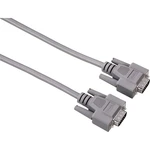 Hama VGA prepojovací kábel #####VGA 15pol. Stecker, #####VGA 15pol. Stecker 3.00 m sivá 42087 možno skrutkovať #####VGA-