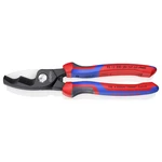 Knipex  95 12 200 káblové nožnice Vhodné pre (odizolační technika) hliníkový a medený kábel, jedno- a viacžilový 20 mm