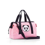 Cestovní taška Reisenthel Allrounder XS kids Panda dots pink