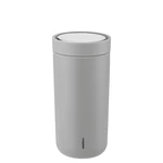 Termohrnek 0,4 l Stelton TO-GO CLICK- soft light grey