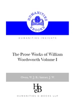 The Prose Works of William Wordsworth Volume 1