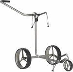Jucad Edition S 3-Wheel Silver Trolley manuale golf