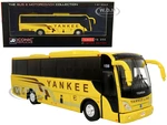 TEMSA TS 35E Coach Bus Yellow "Yankee Trails" "The Bus &amp; Motorcoach Collection" 1/87 (HO) Diecast Model by Iconic Replicas