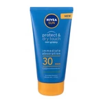 Nivea Sun Protect & Dry Touch Non-Greasy Cream-Gel SPF30 175 ml opaľovací prípravok na telo unisex