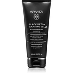 Apivita Cleansing Black Detox Cleansing Gel čistiaci gél s aktívnym uhlím na tvár a oči 50 ml