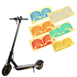 Electric Scooter Reflective Stickers Waterproof Warning Sticker Tape Decals for Mijia M365 Electric Scooter Accessories