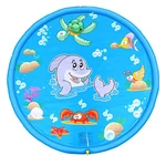 Sprinkler Water Spraying Mat Splash Inflatable Pad Summer Water Spraying Toys Outdoor Children Swimming And Playing With