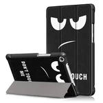Tri Fold Printing Case Cover for 8 Inch Huawei Honor 5 Tablet Big Eyes