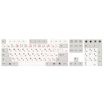 108 Keys Gray&White PBT Keycap Set OEM Profile Sublimation Japanese Custom Keycaps for Mechanical Keyboards