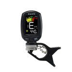 SWIFF A3-CS Rotatable Clip-on Tuner LCD Colorful Display Supports Vibration & Microphone Tuning for Chromatic Guitar Uku