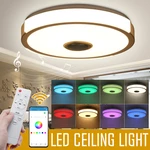 36W 108LED Music Ceiling Lamp RGB APP+Remote Control Bedroom Study Living Room
