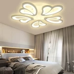 3 Heads Modern Ceiling Lamp+Remote Control Living Room Bedroom Study Light AC110-220V