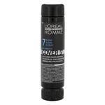 L´Oréal Professionnel Homme Cover 5´ 3x50 ml barva na vlasy pro muže 7 Medium Blond na barvené vlasy; na všechny typy vlasů