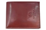 Pánská kožená peněženka z pravé kůže na šířku Gino Valentini - hnědá