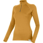 Lasting Dámská vlněná Merino mikina LAURA 260g - hořčicová Velikost: L