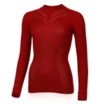 Lasting Dámské vlněné bezešvé Merino triko MATALA 160g - červená Velikost: XXL/3XL Lasting Dámské vlněné bezešvé Merino triko MATALA 160g - červená Velikost: XXL/3XL