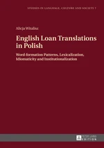 English Loan Translations in Polish